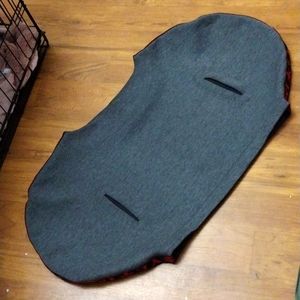 YEKIM original unusual cropped gray sweatshirt